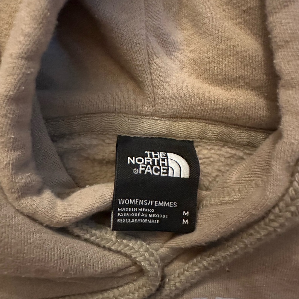 The North Face Beige Logo Hoodie – Women’s Medium - Picture 3 of 5
